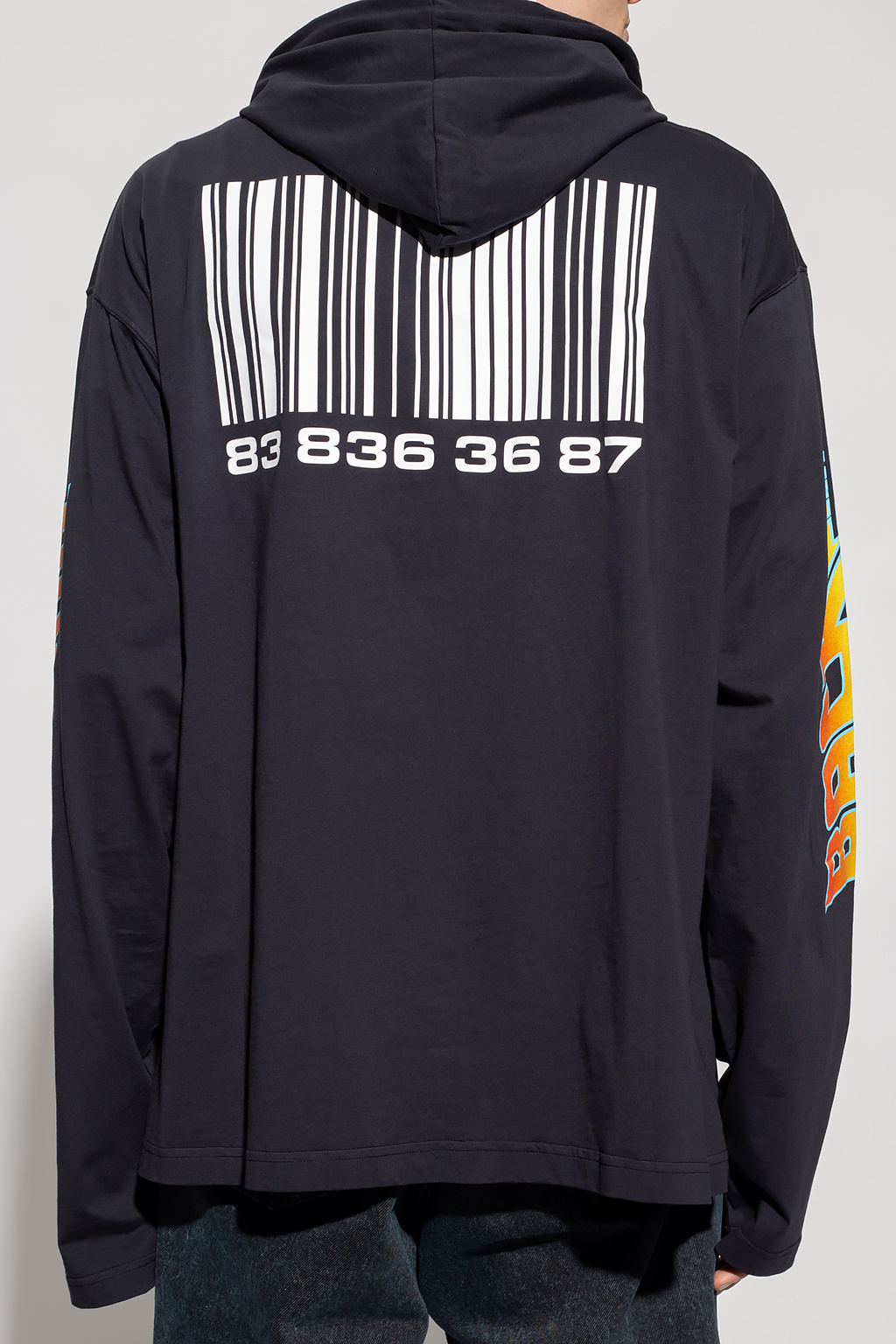 VTMNTS Hoodie with ‘Back to the Future’ print