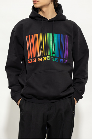 VTMNTS Hoodie with barcode print