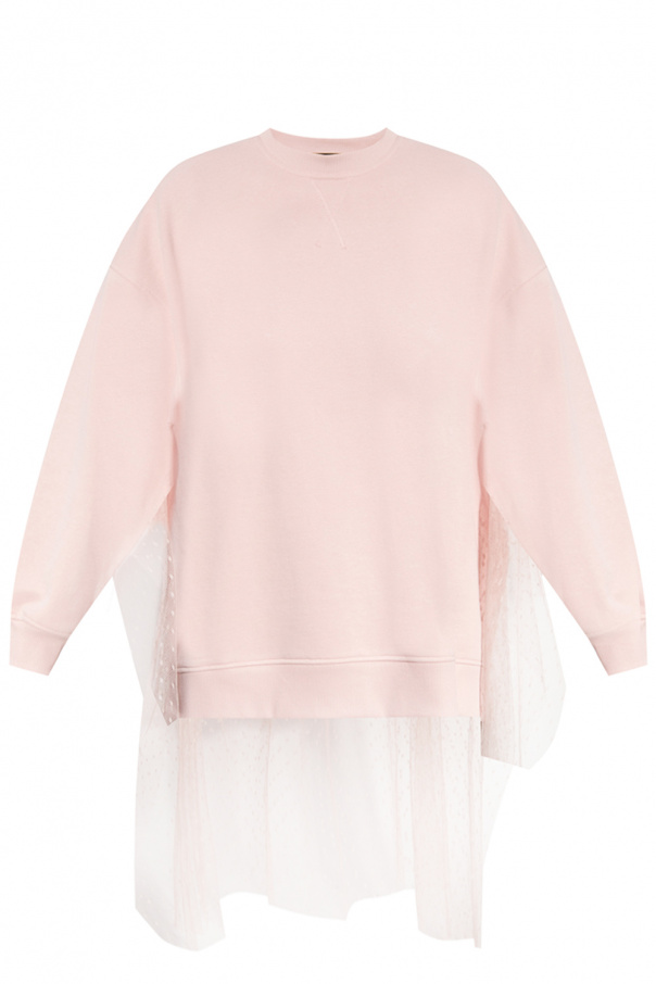 Red Valentino Sweatshirt with mesh