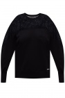 Red Valentino Sweatshirt with lace