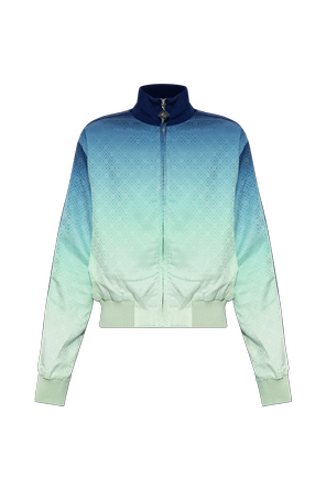 Casaco bomber com monograma