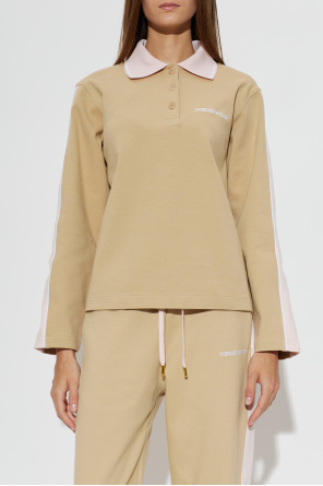 Casablanca Bluza polo z długimi rękawami