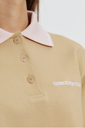 Casablanca Bluza polo z długimi rękawami