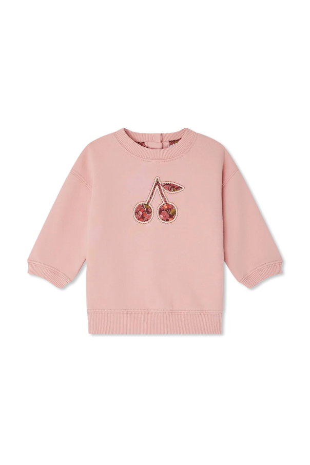 Sweatshirt with application od Bonpoint 