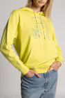 Burton Menswear Peace out T-shirt in kaki met wassing Frenched hoodie