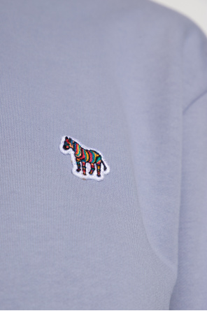 PS Paul Smith logo-embroidered stripe-trim polo shirt