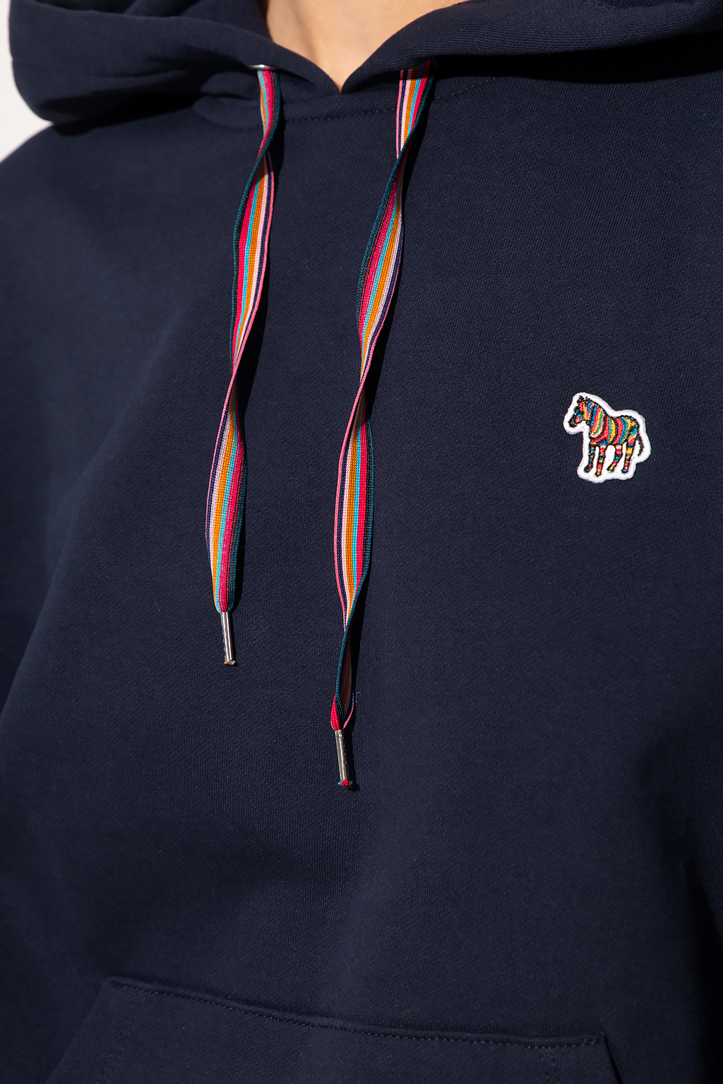Emilio Pucci T-shirt Rugiada con pannelli a contrasto Bianco tartan-check knit hoodie