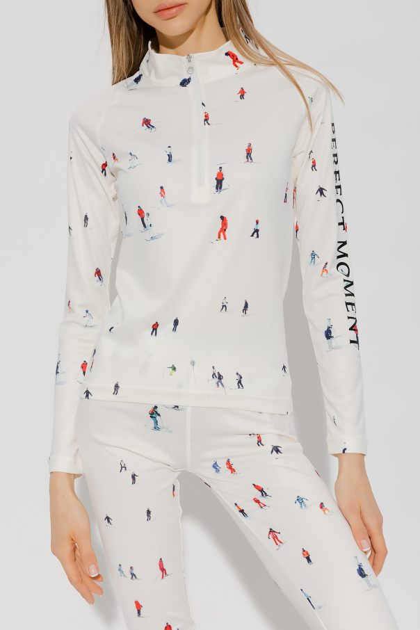 StclaircomoShops, Perfect Moment Perfect Moment x Dede Johnston, abstract- print cotton shirt Mehrfarbig