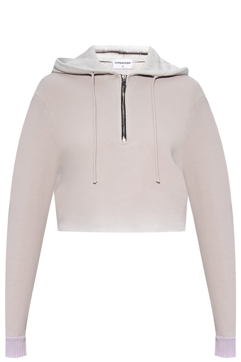 Cotton Citizen Raw-edged hoodie