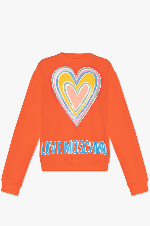 Love Moschino sweatshirt ribbed with logo