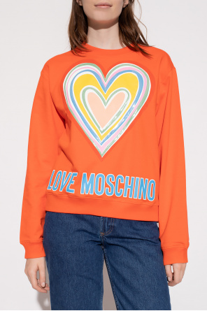 Love Moschino sweatshirt ribbed with logo