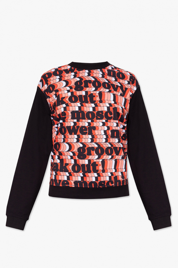 Love Moschino Patterned sweatshirt