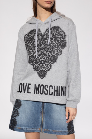 Love Moschino Logo-printed hoodie