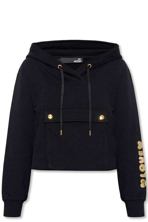 Love Moschino Hoodie with logo