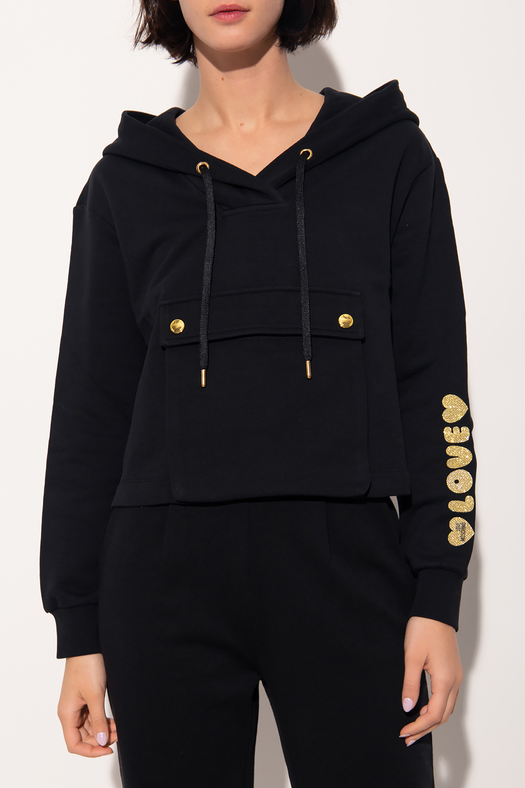 Love Moschino Hoodie with logo