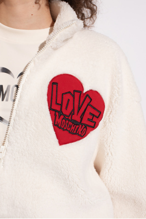 Love Moschino Sweatshirt with patch