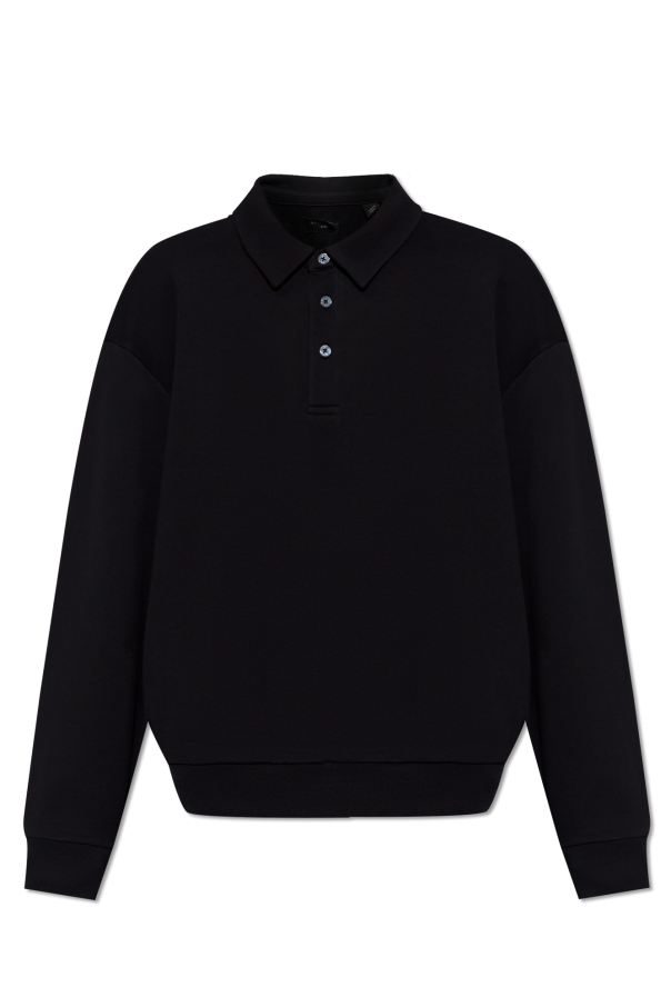 AllSaints ‘Waite’ polo sweatshirt