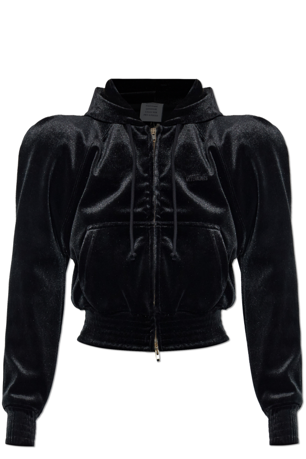 Sweatshirt with shoulder pads od VETEMENTS