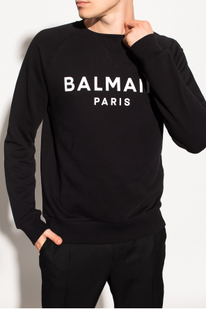 Balmain balmain cotton logo print sweatshirt item