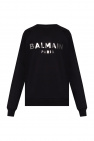 balmain tote Logo-printed sweatshirt