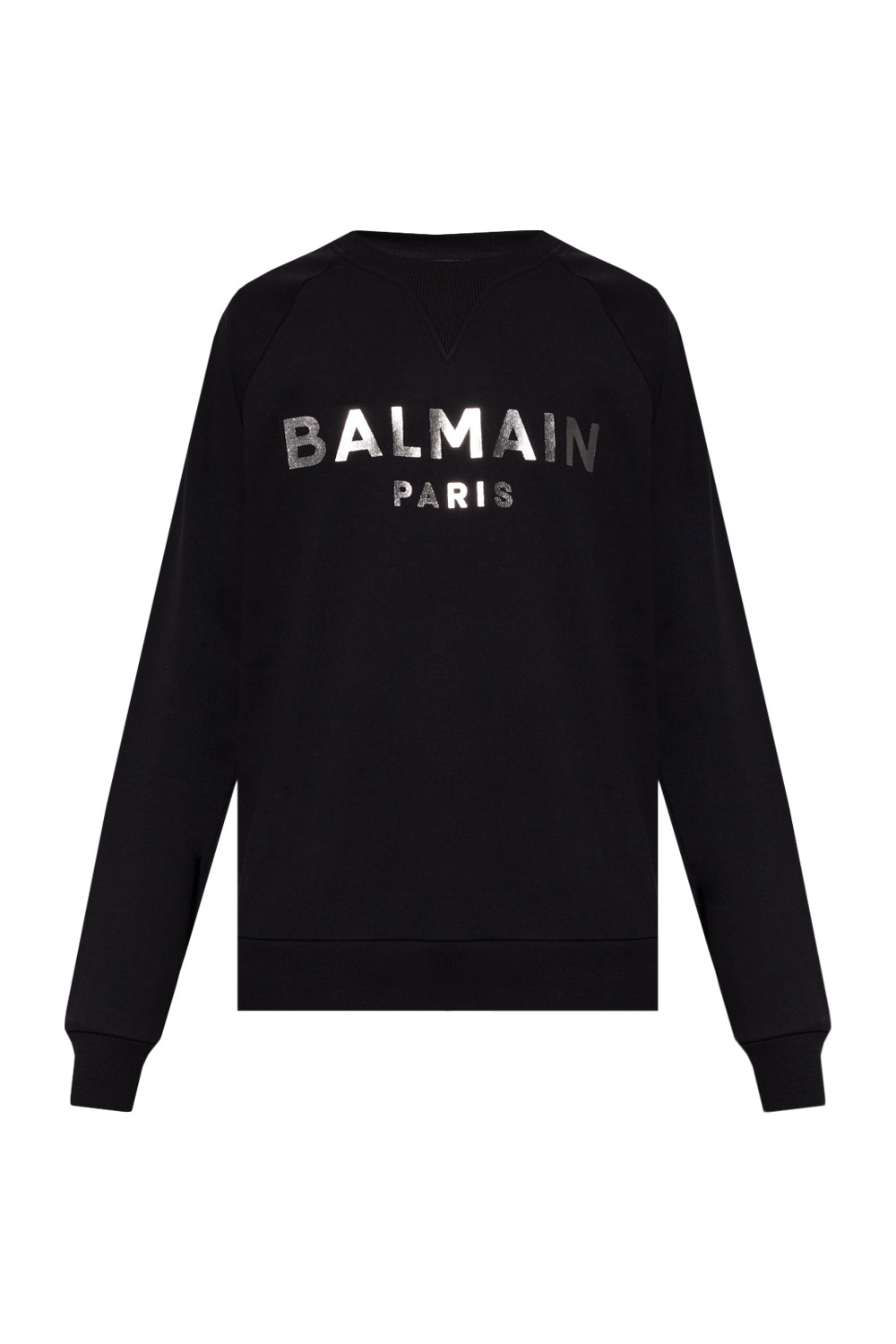 balmain Grey Logo-printed sweatshirt