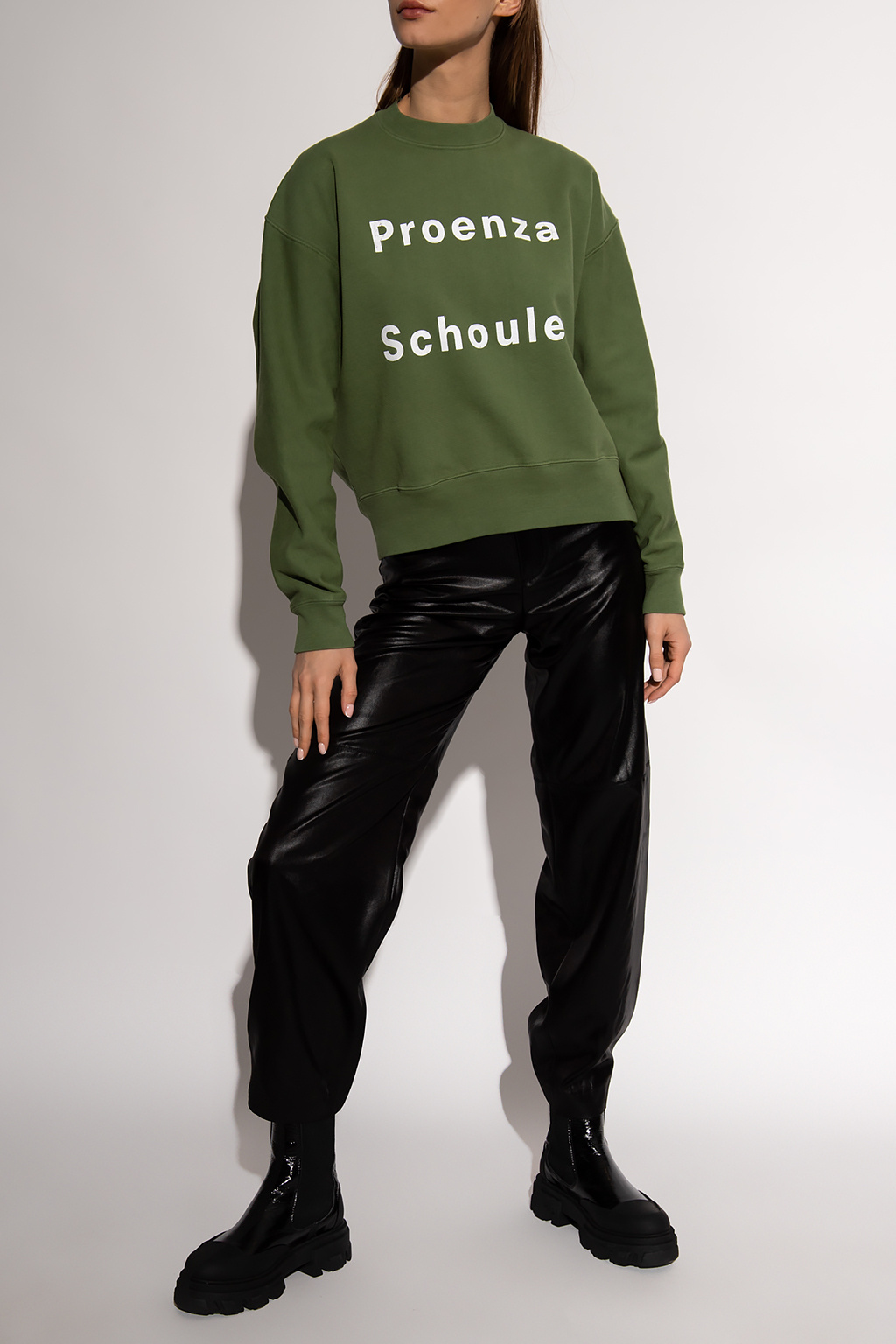 Proenza Schouler White Label Sweatshirt with logo