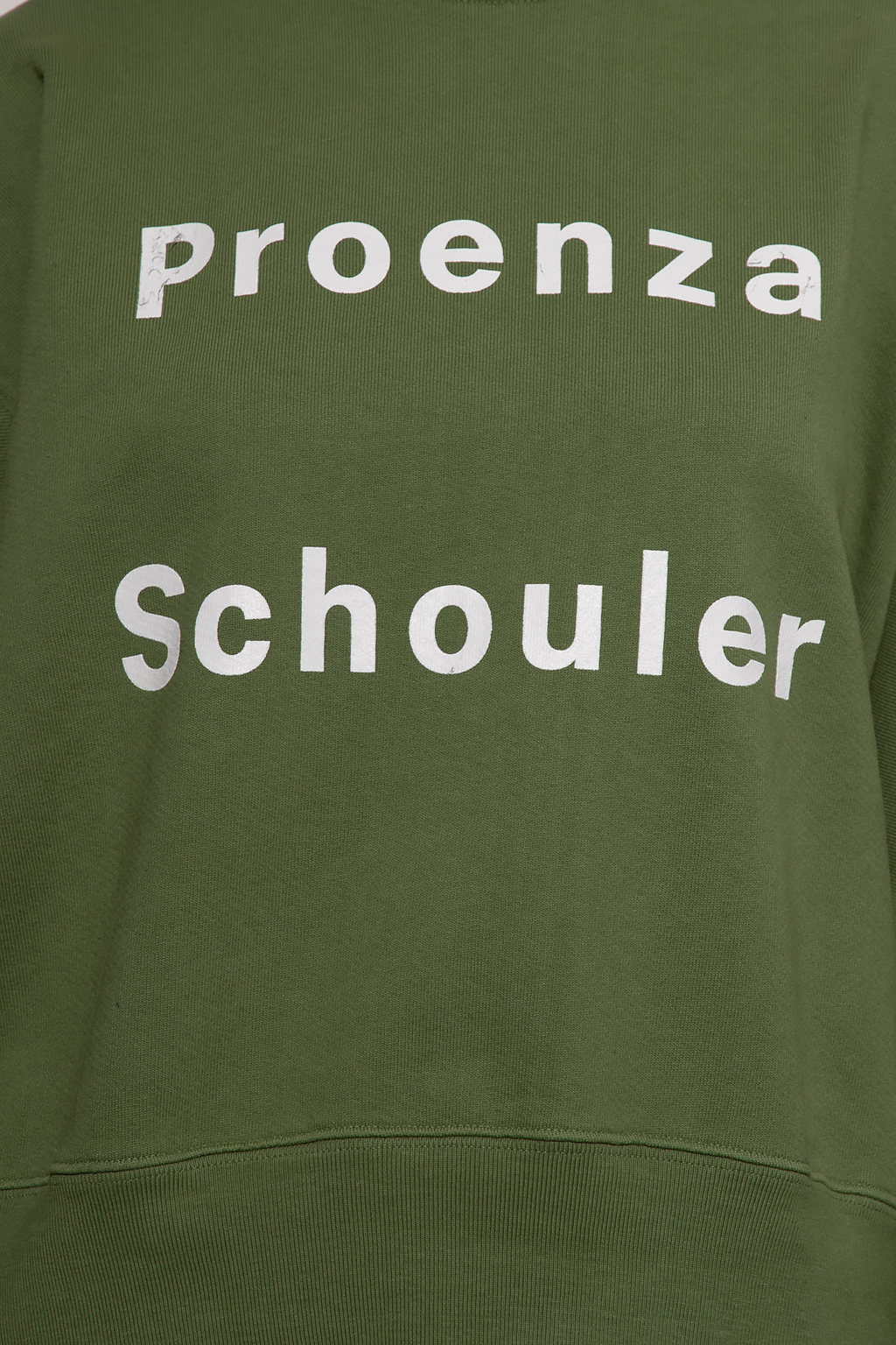 Proenza Schouler White Label Sweatshirt with logo