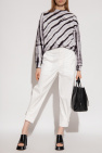 Proenza Schouler White Label pleated tie-dye skirt Tie-dye sweatshirt