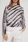 Proenza Schouler White Label pleated tie-dye skirt Tie-dye sweatshirt