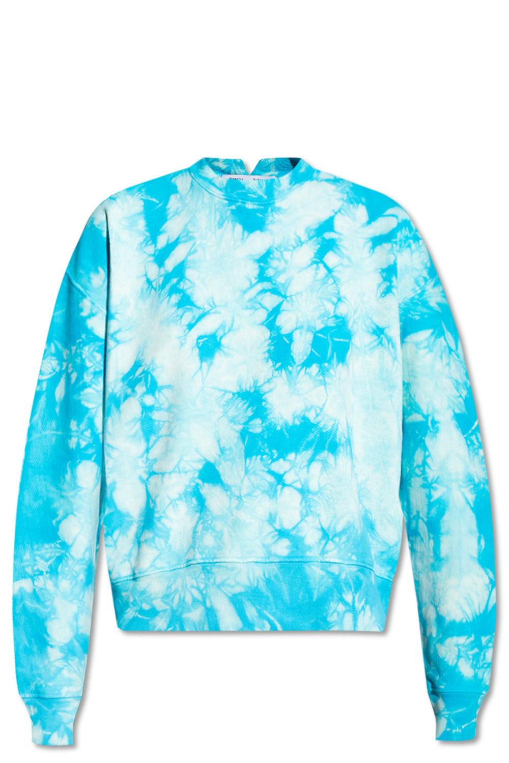 Gucci Jersey Cardigan Sweatshirt in Blue Tie Dye | MTYCI