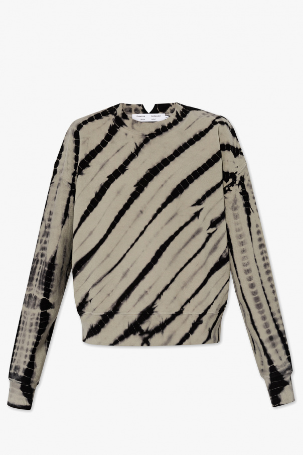 Proenza Schouler White Label Tie-dye effect sweatshirt