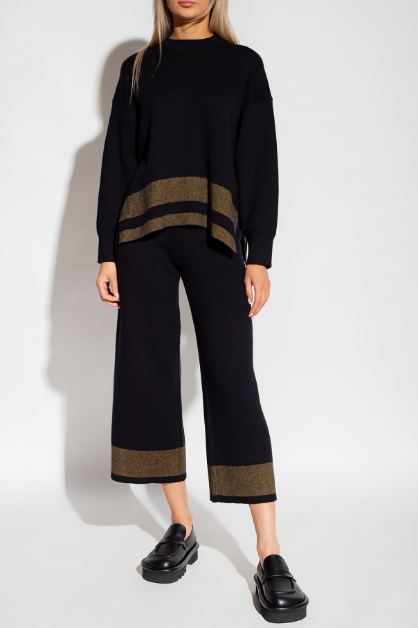 pleated trousers proenza schouler white label trousers Relaxed-fitting sweater