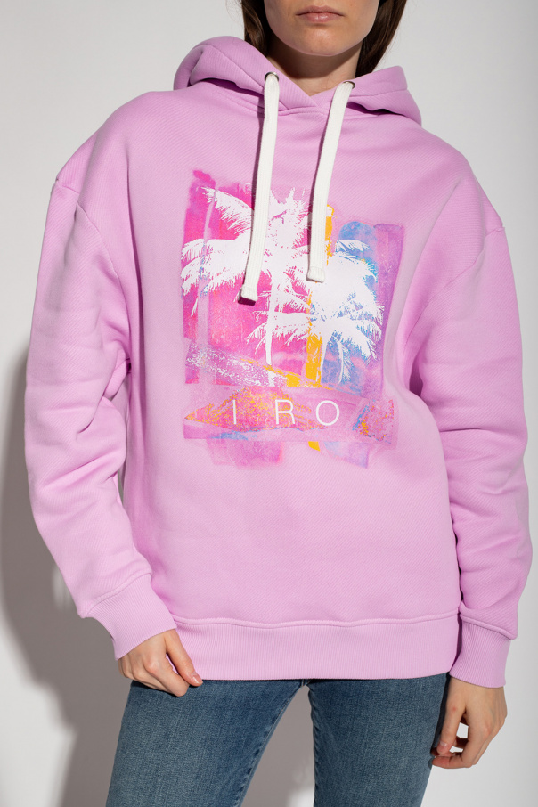 Pink Printed hoodie Iro - Vitkac GB