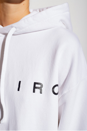Iro Ader Error two-tone drawstring hoodie