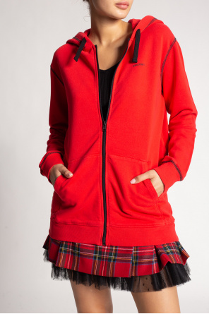 Red Valentino Zip-up hoodie