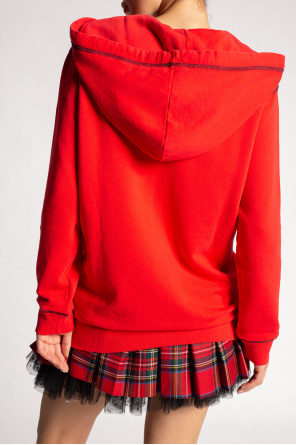 Red Valentino Zip-up hoodie