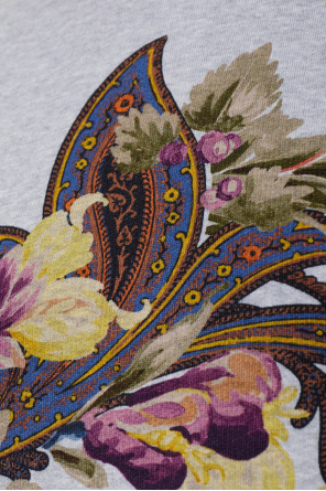 Etro Bluza z kolorowym nadrukiem