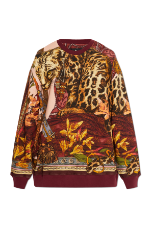 Patterned sweatshirt