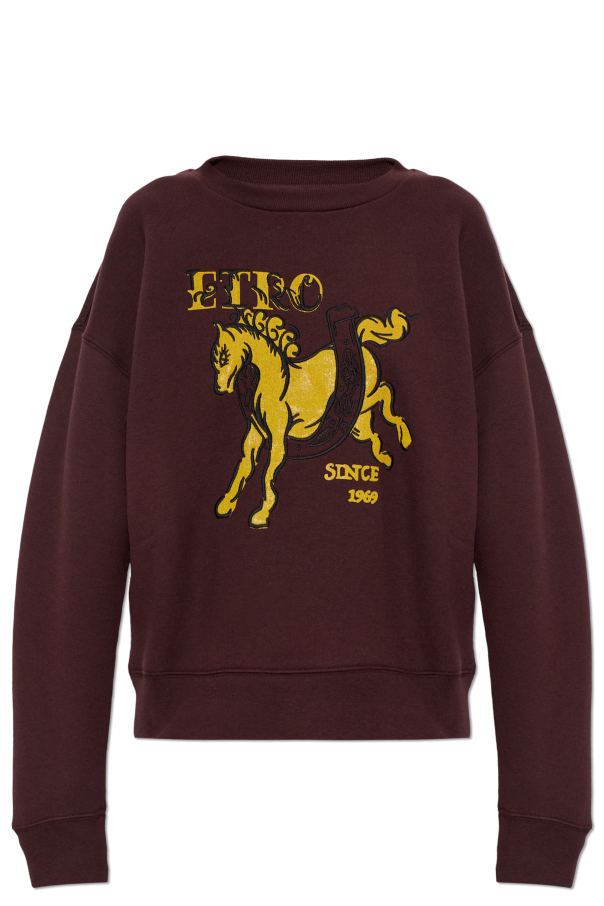 Sweatshirt with logo od Etro