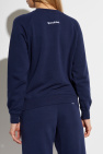 Sporty & Rich NAVY BLUE Cotton Sweatshirt
