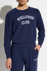 Sporty & Rich NAVY BLUE Cotton Sweatshirt