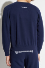 Sporty & Rich NAVY BLUE Cotton Sweatshirt