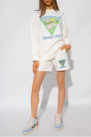 Sweatshirt with tennis club icon print od Casablanca