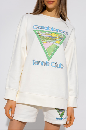 Casablanca Sweatshirt with Tennis Club Icon print