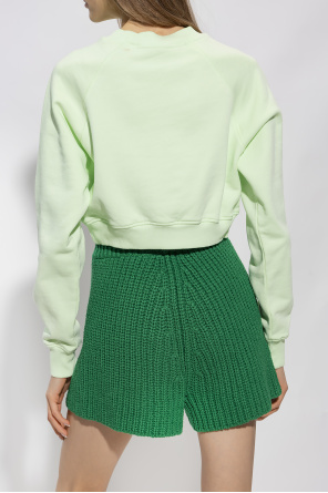Casablanca Cropped sweatshirt with patch
