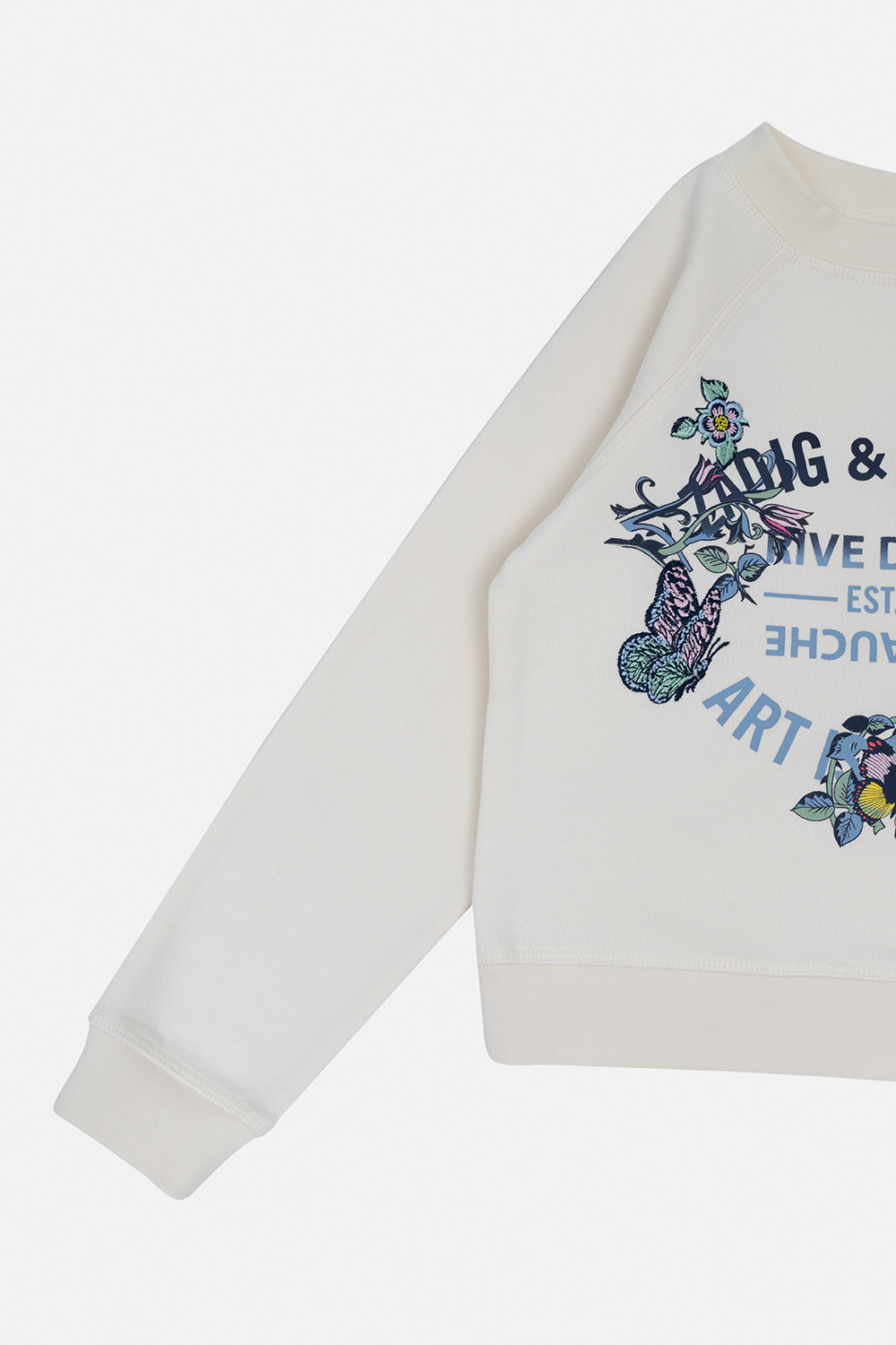 Zadig & Voltaire Kids Burning Zebra-print sweatshirt