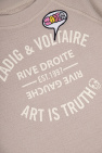 Zadig & Voltaire Kids beige Sweatshirt with logo