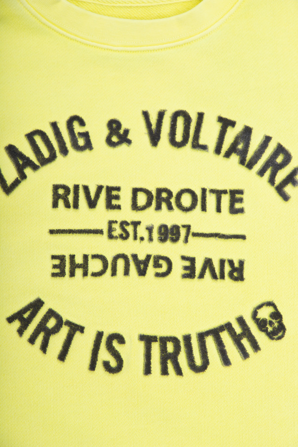 Zadig & Voltaire Kids represent denim long-sleeved shirt