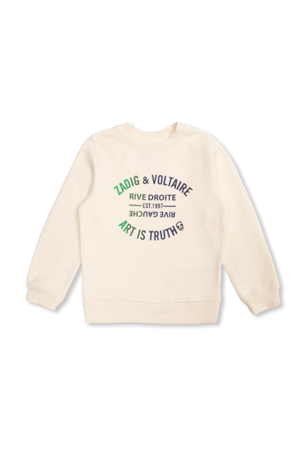 Sweatshirt with logo od Zadig & Voltaire Kids