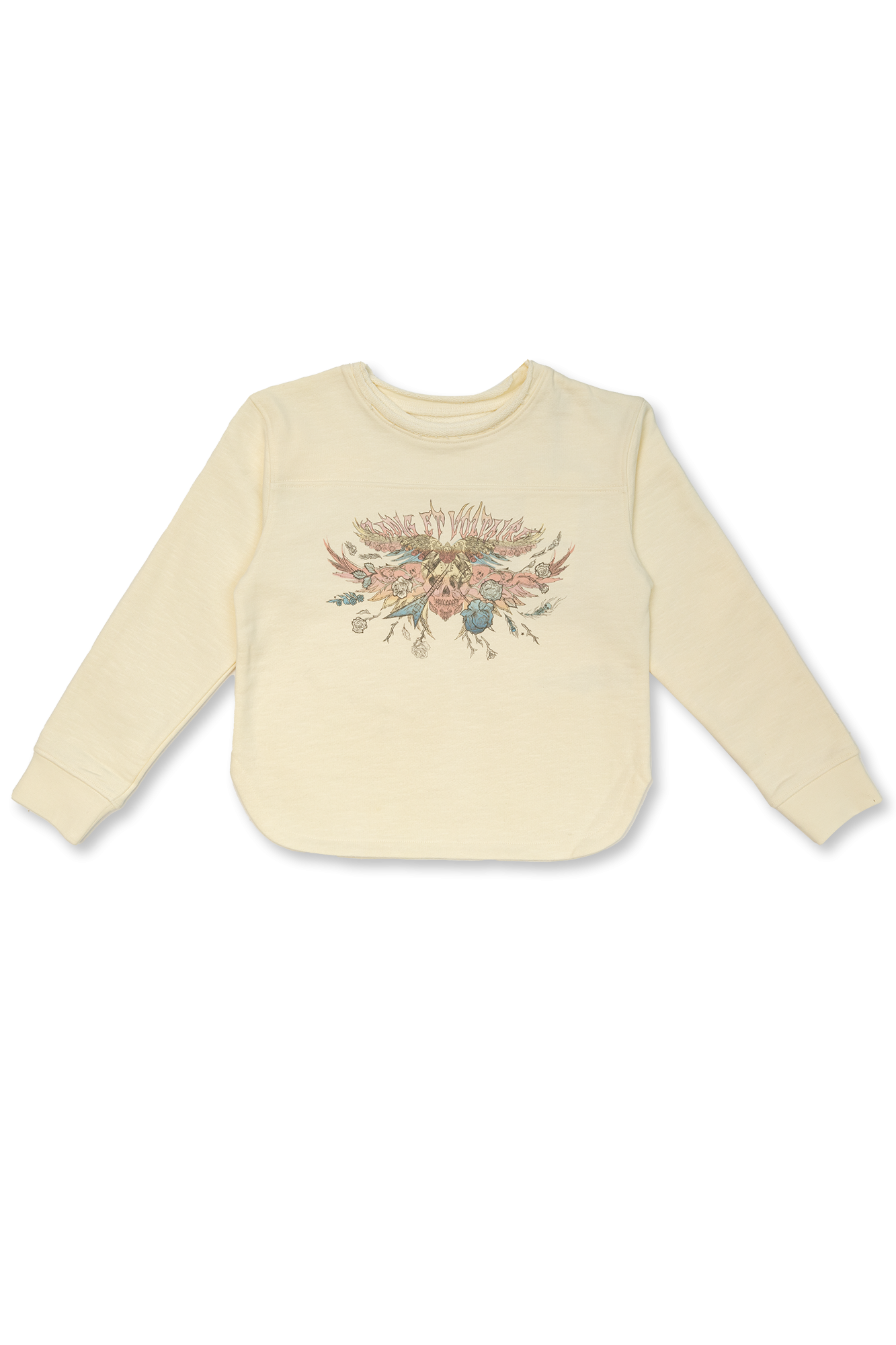 logo embroidered windbreaker jacket Printed sweatshirt